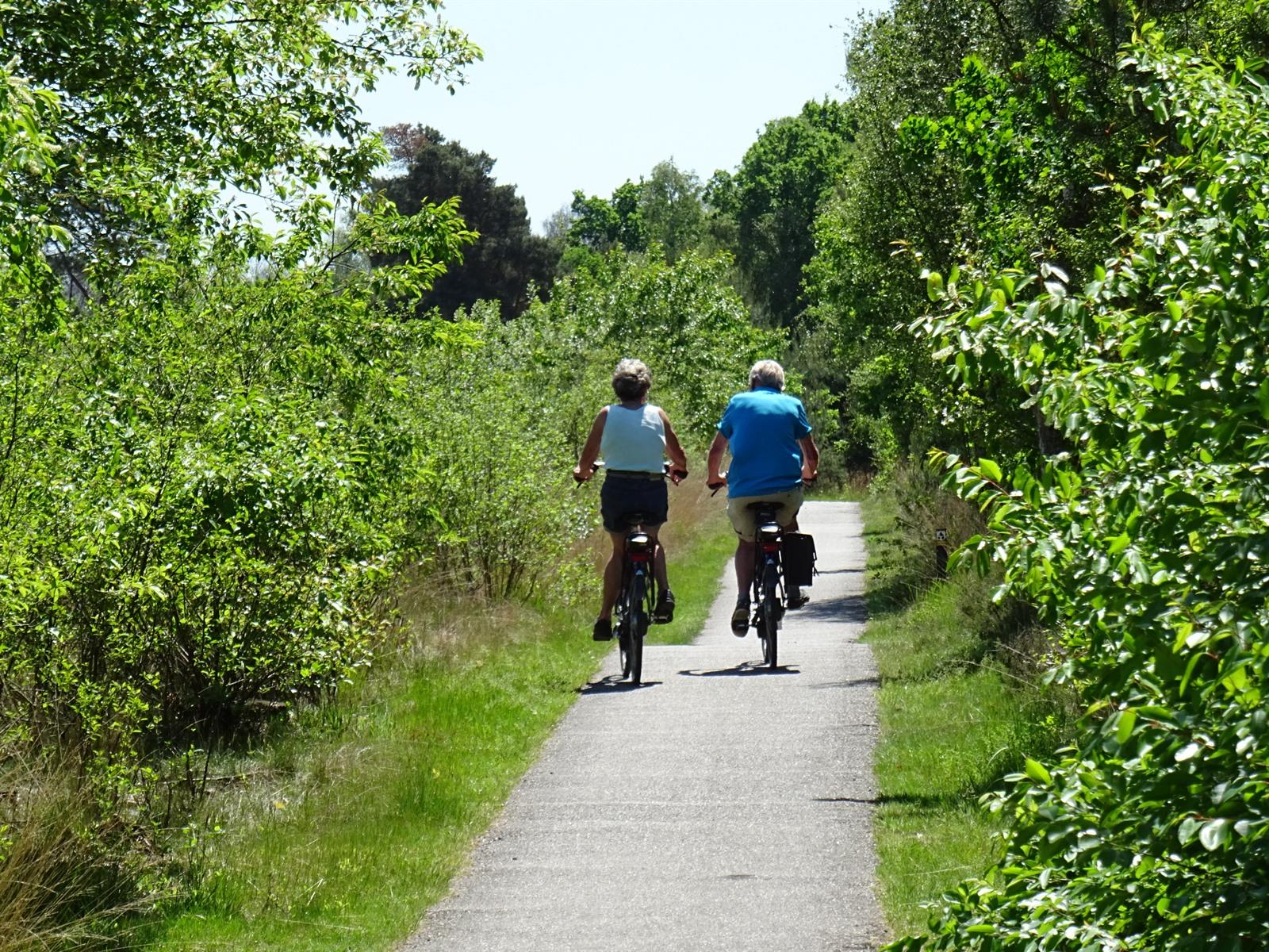 Fietsroute langs de Achelse Kluis