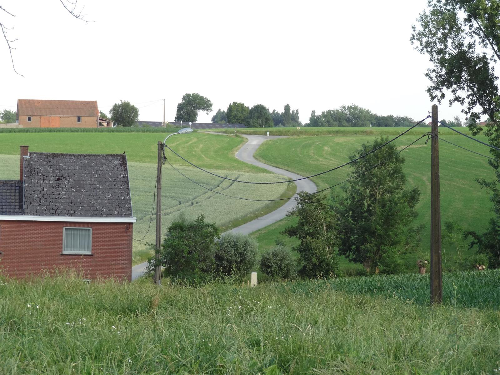 Zwalmstreek fietsroute langs knooppunten