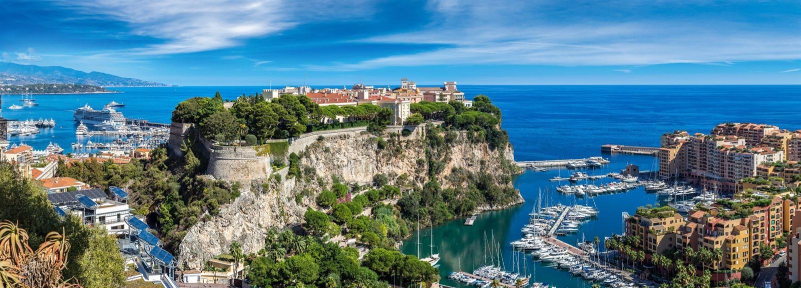 Monaco bezoeken? Wandeling van Fontvieille tot Monte-Carlo