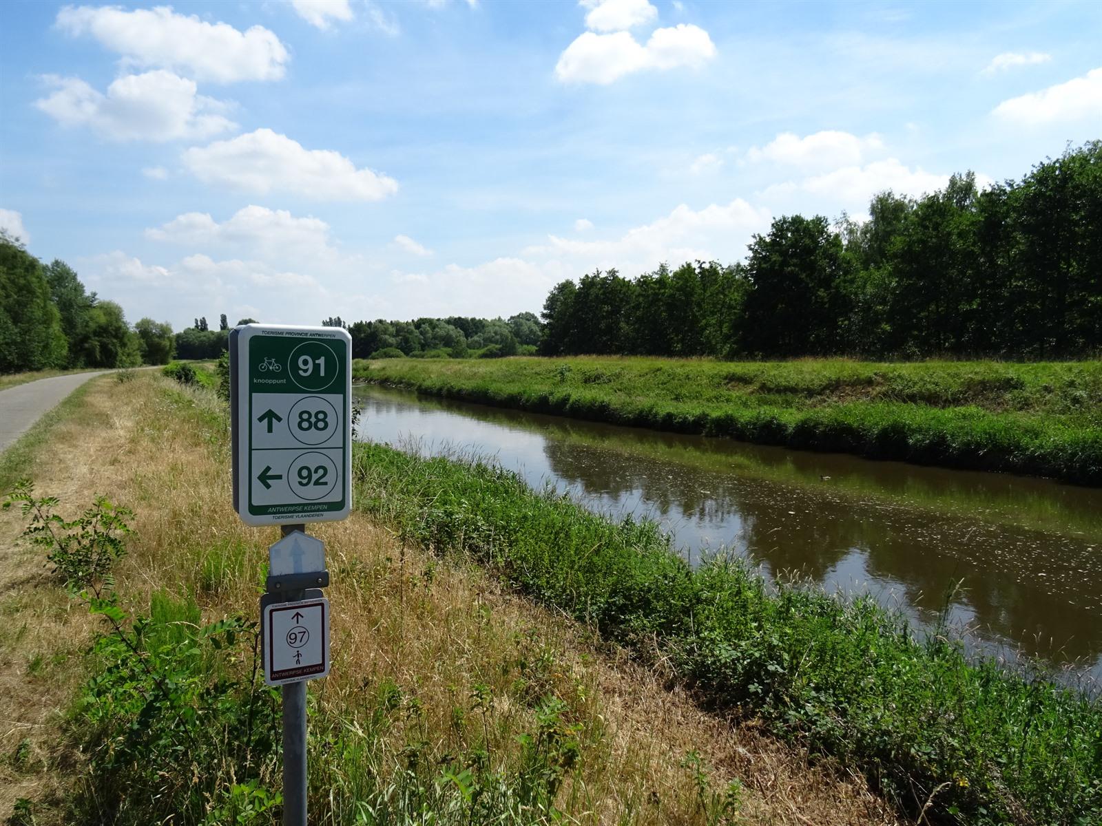 Fietsen tussen Lier en Wommelgem