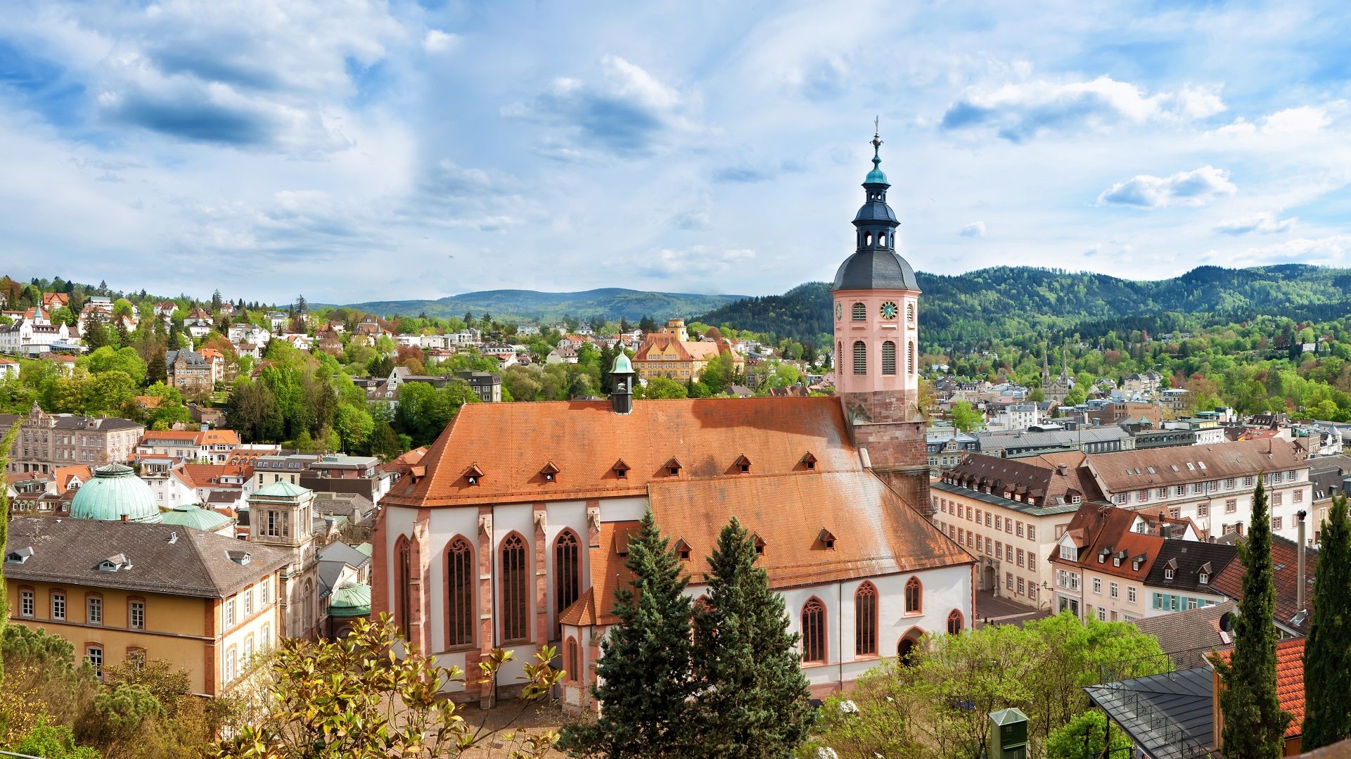 Wandeling Baden-Baden, langs bronnen en thermen