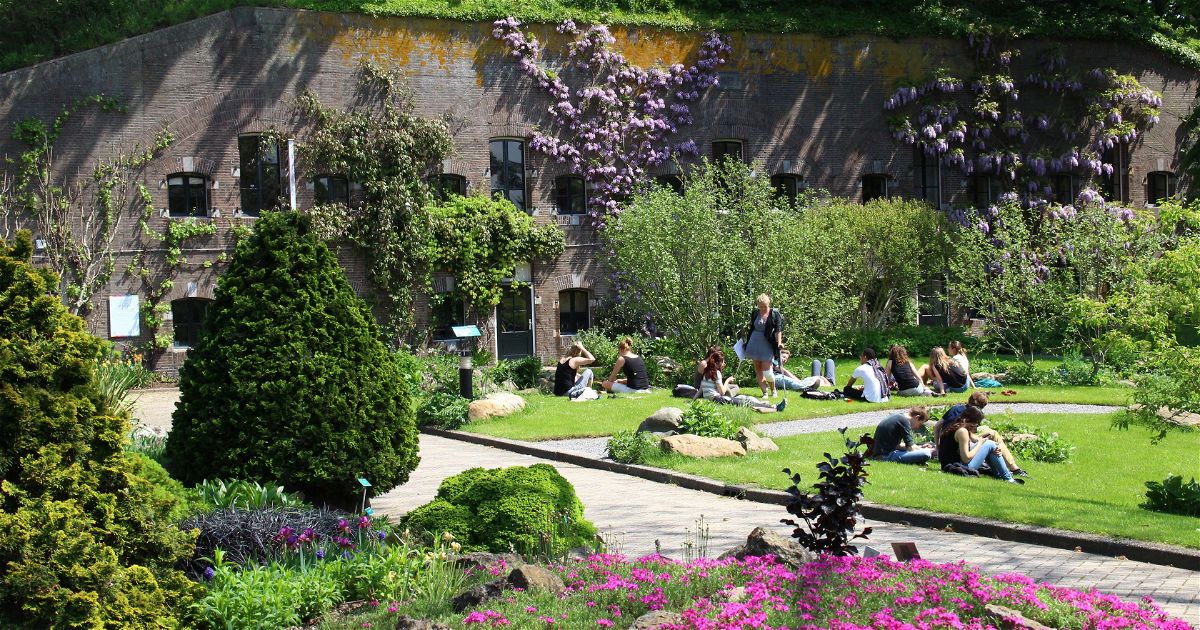 Botanische tuin en bezienswaardigheden in Utrecht